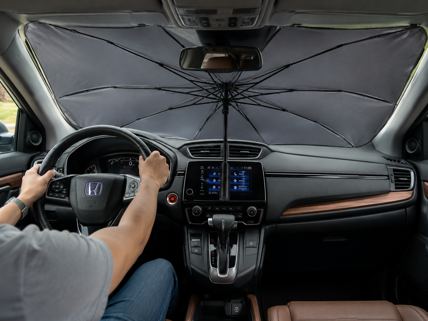 RideEssentials UV Windshield Protector